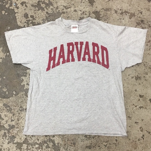 Vintage Other - VINTAGE 90s HARVARD UNIVERSITY COLLEGE T SHIRT